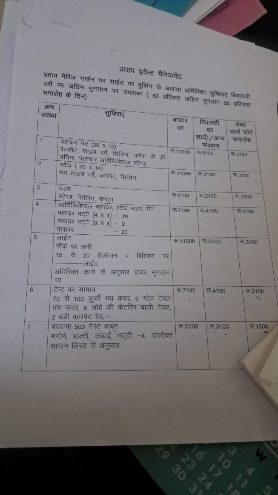 Pratap arriage garden event package (1)